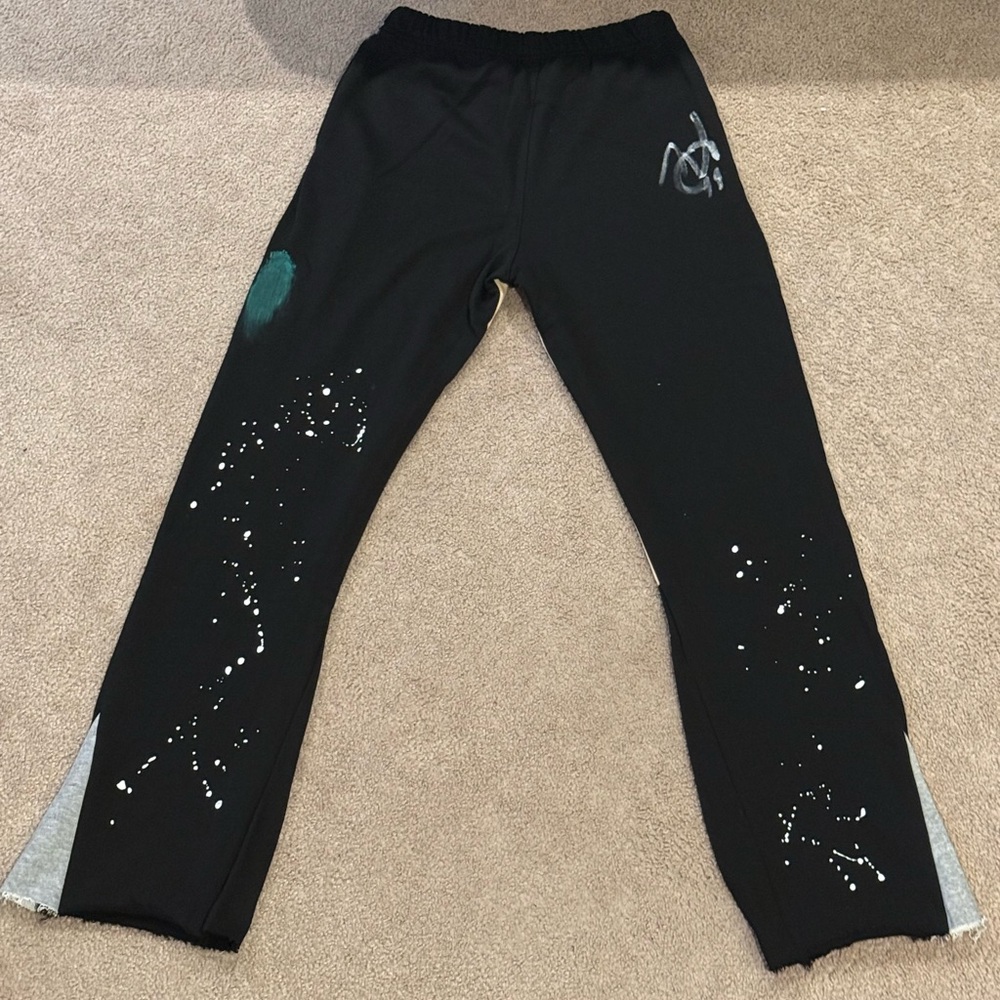 Gallery Dept Black and Gray Kids Joggers